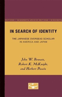 bokomslag Bennett, J: In Search of Identity