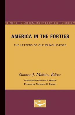 Gunnar Malmin - America in the Forties, Häftad