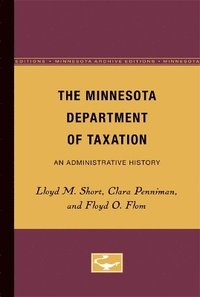 bokomslag The Minnesota Department of Taxation