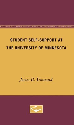 Student Self-Support at the University of Minnesota