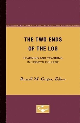 The Two Ends of the Log 1