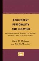 bokomslag Adolescent Personality and Behavior
