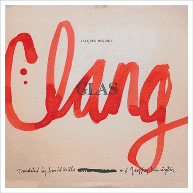 Jacques Derrida - Clang, Inbunden