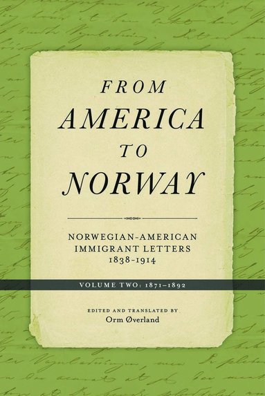 bokomslag From America to Norway