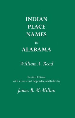 Indian Place Names in Alabama 1