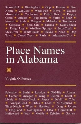 Place Names in Alabama 1