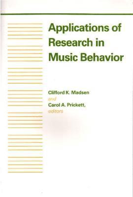 bokomslag Applications of Research in Music Behavior