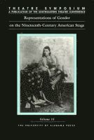 bokomslag Representations of Gender on the Nineteenth-century American Stage