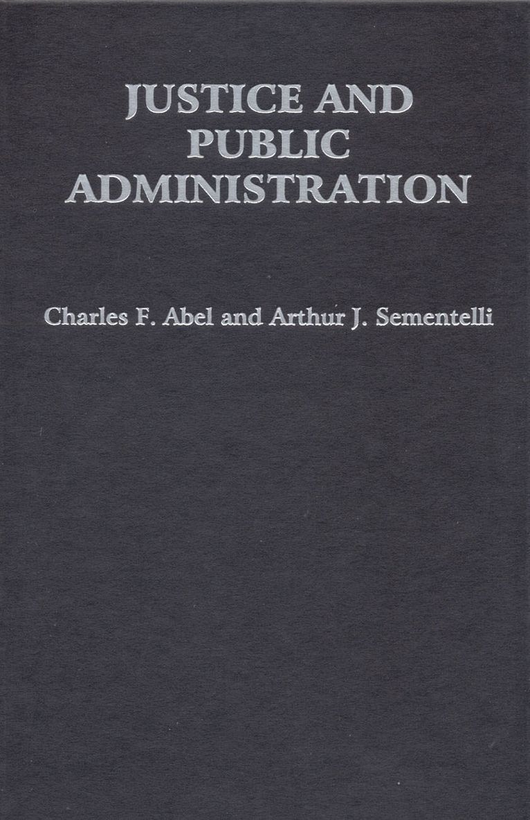 Justice and Public Administration 1