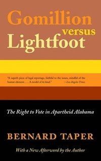 bokomslag Gomillion versus Lightfoot