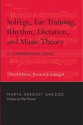 bokomslag Solfege, Ear Training, Rhythm, Dictation, and Music Theory