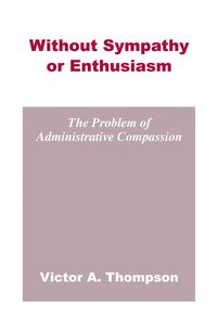 bokomslag Without Sympathy or Enthusiasm