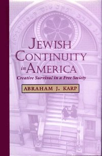 bokomslag Jewish Continuity in America