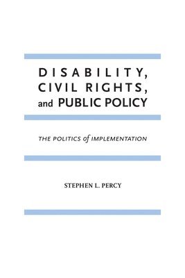 bokomslag Disability, Civil Rights, and Public Policy