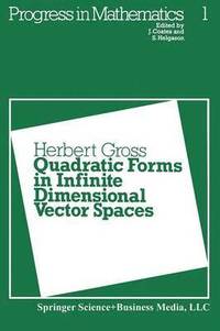 bokomslag Quadratic Forms in Infinite Dimensional Vector Spaces