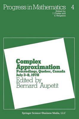 Aupetit, B. Aupetit - Complex Approximation, Häftad