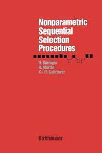 bokomslag Nonparametric Sequential Selection Procedures