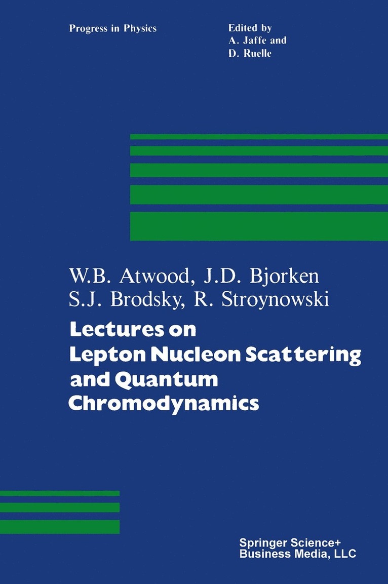 Lectures on Lepton Nucleon Scattering and Quantum Chromodynamics 1