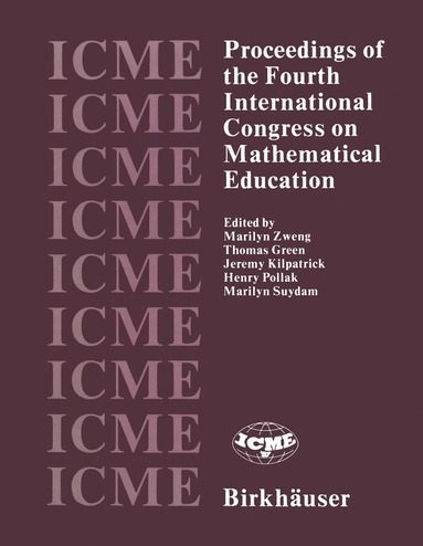 bokomslag Proceedings of the Fourth International Congress on Mathematical Education