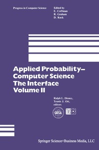 bokomslag Applied Probability- Computer Science: The Interface