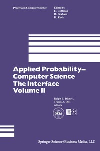 bokomslag Applied Probability Computer Science: The Interface