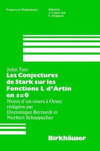 bokomslag Les Conjectures de Stark sur les Fonctions L d'Artin en s=0