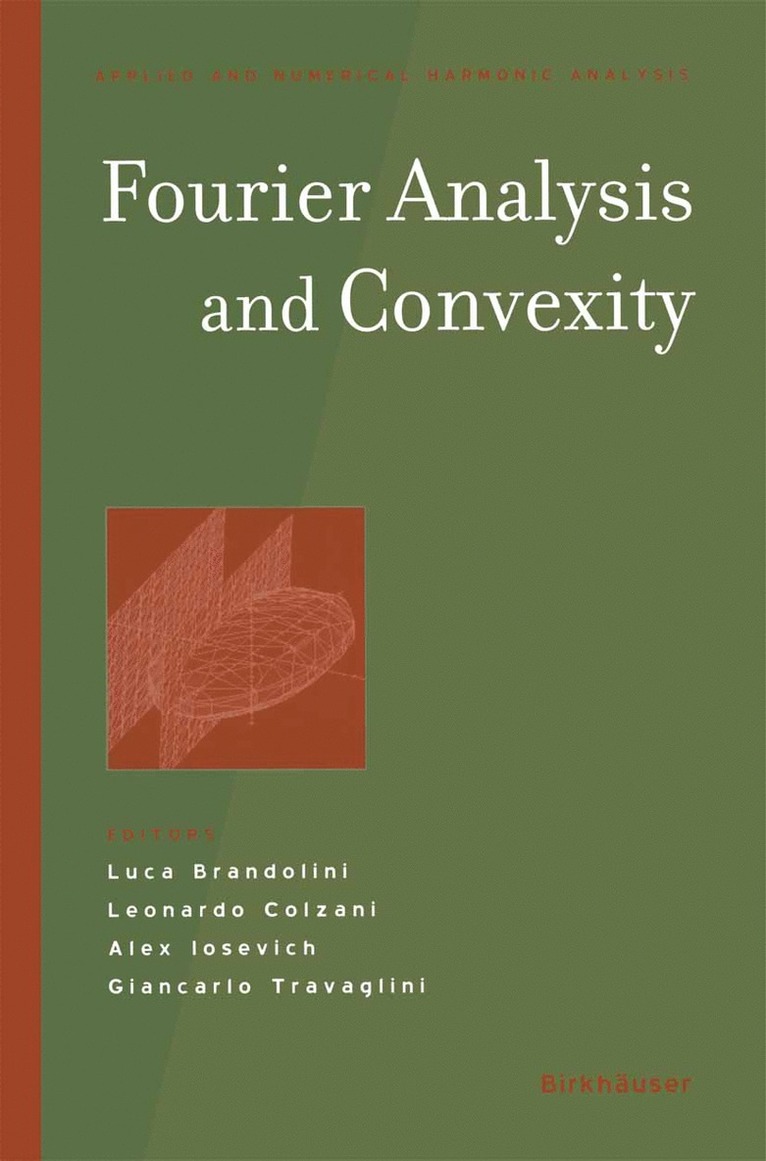 Fourier Analysis and Convexity 1