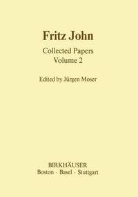 bokomslag Fritz John Collected Papers