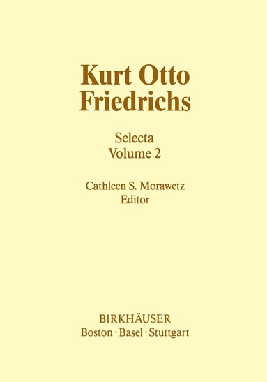 bokomslag Kurt Otto Friedrichs