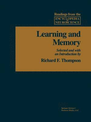 bokomslag Learning and Memory