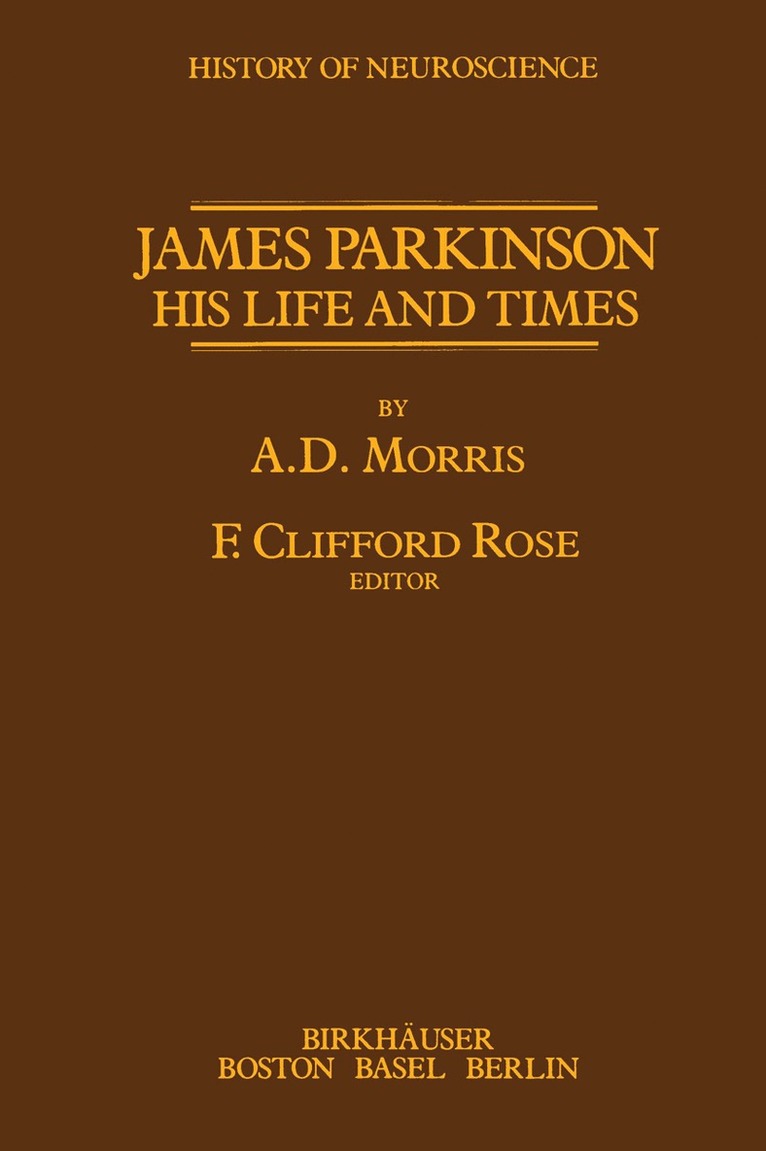 James Parkinson His Life and Times 1