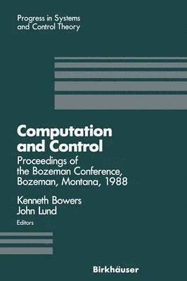 Computation and Control 1