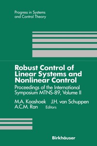 bokomslag Robust Control of Linear Systems and Nonlinear Control