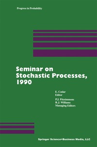 bokomslag Seminar on Stochastic Processes, 1990