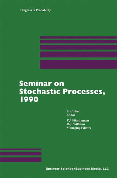 Cinlar - Seminar on Stochastic Processes, 1990, Häftad