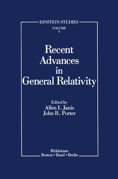 bokomslag Recent Advances in General Relativity