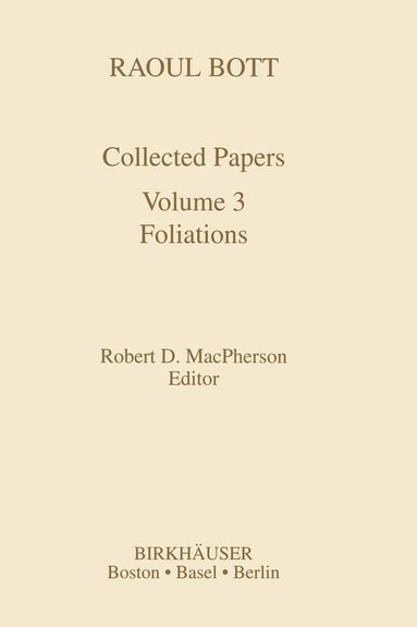bokomslag Raoul Bott: Collected Papers