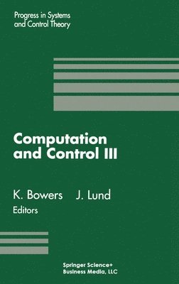 Kenneth L. Bowers, John Lund, Kenneth L Bowers, K. Bowers, J. Lund - Proceedings of the Third Bozeman Conference, 1992, Inbunden