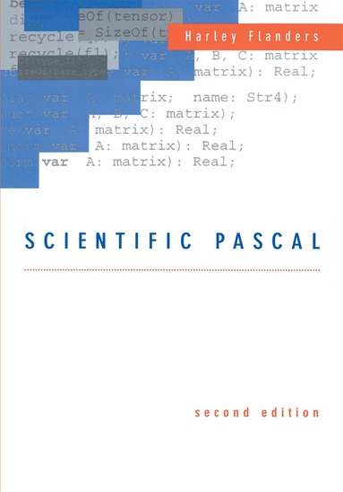 Harley Flanders - Scientific Pascal, Häftad