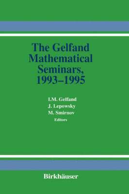 bokomslag The Gelfand Mathematical Seminars, 19931995