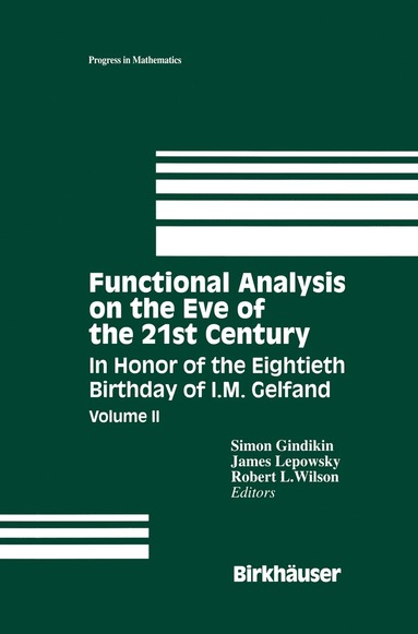 bokomslag Functional Analysis on the Eve of the 21st Century