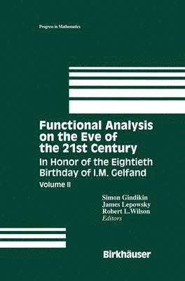 Functional Analysis on the Eve of the 21st Century 1