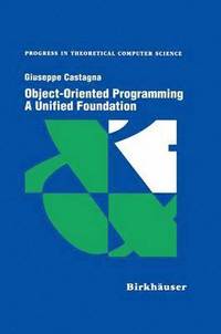 bokomslag Object-Oriented Programming A Unified Foundation