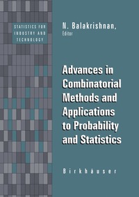 bokomslag Advances in Combinatorial Methods and Applications to Probability and Statistics