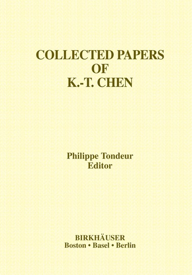 bokomslag Collected Papers of K.-T. Chen