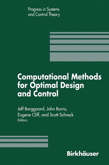 bokomslag Computational Methods for Optimal Design and Control