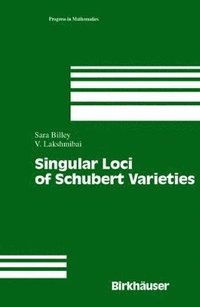 bokomslag Singular Loci of Schubert Varieties