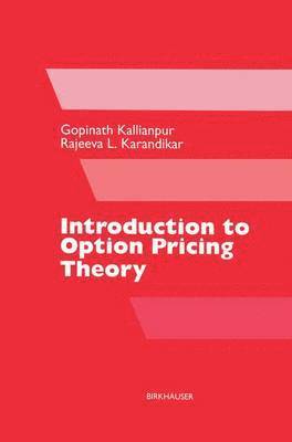 Introduction to Option Pricing Theory 1