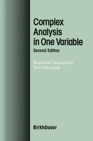 bokomslag Complex Analysis in One Variable