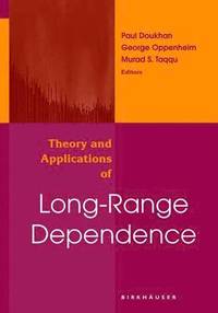 bokomslag Theory and Applications of Long-Range Dependence